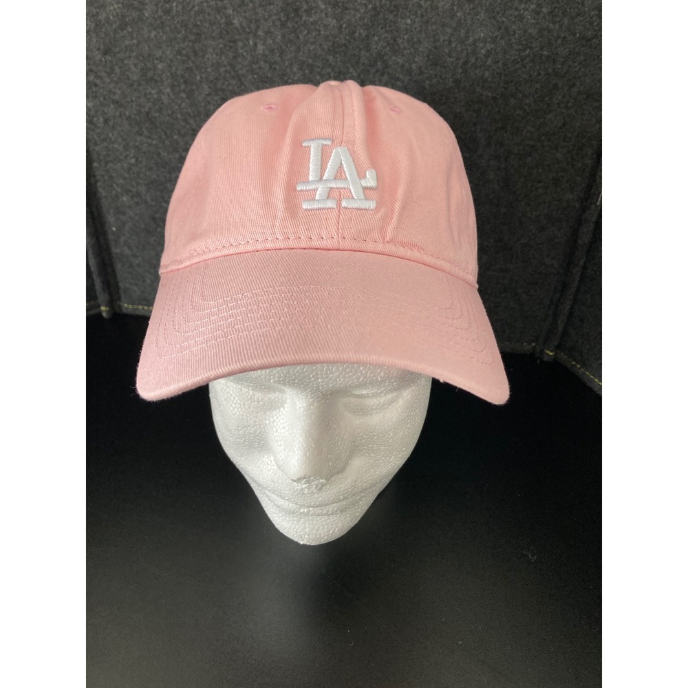 MLB Los Angeles Dodgers Pink Baseball Cap Adjustable Strapback Hat 32CP85641-7
